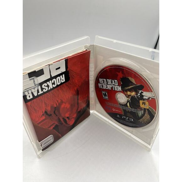 Red Dead Redemption (Sony PlayStation 3, PS3, 2010) CIB W/ Map & Manual Tested - Picture 4 of 14
